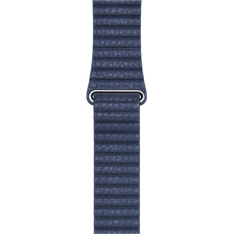 Кожаный ремешок Leather Loop на Apple Watch 42/44/45mm Midnight blue Кожаный ремешок Leather Loop на Apple Watch 42/44/45mm Midnight blue